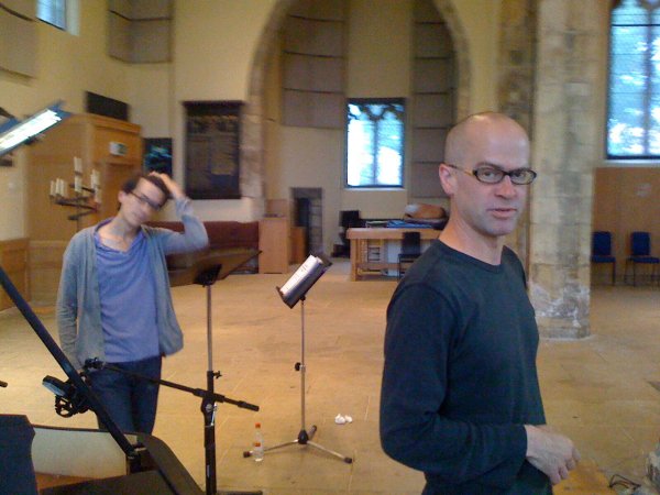 National Centre for Early Music recording sessions, July 2011